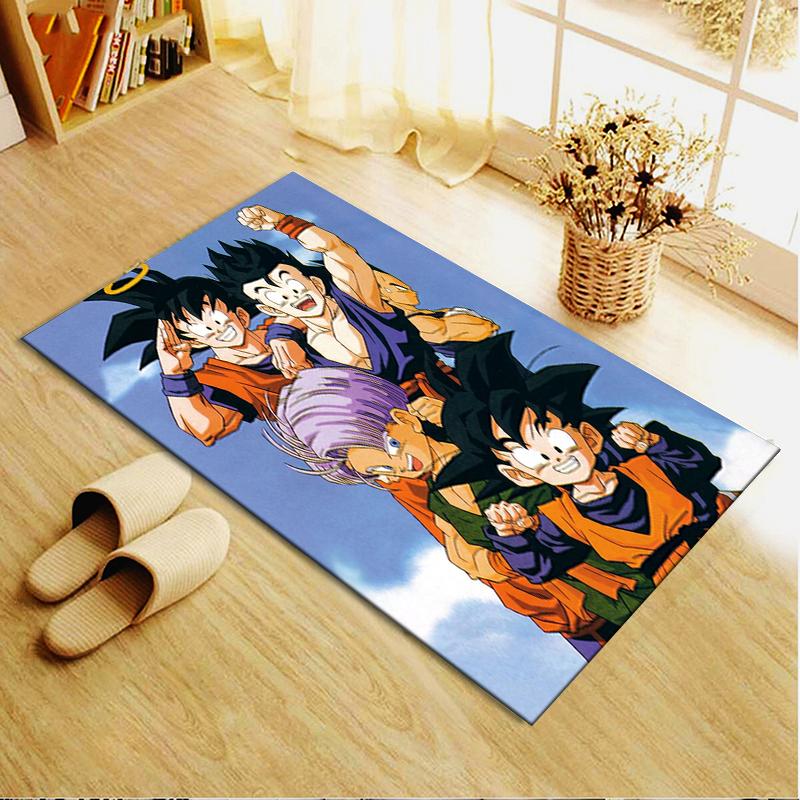 2025 Neuer DRAGON BALL Teppich für Wohnzimmer Schlafzimmer Zuhause Sofadekoration, Kinder Spiel rutschfeste Fußmatte32