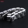 Curved End Solid Stainless Steel Watch Bracelet 12/14/16/18/19/20/21/22/24mm Bands for Tissot Butterfly Buckle Universal Straps