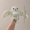 Peluche Hibou Marionnette à Doigt pour Histoire Mignonne Jouets Oiseau en Peluche Jouet Éducatif Interactif Heure du Coucher Poupée de Jeu Cadeau d'Anniversaire