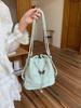 Mint Mambo 2025 Trend: Women's Green Backpack & Bucket Bag - Korean Style, All-Match, One Shoulder & Underarm Design