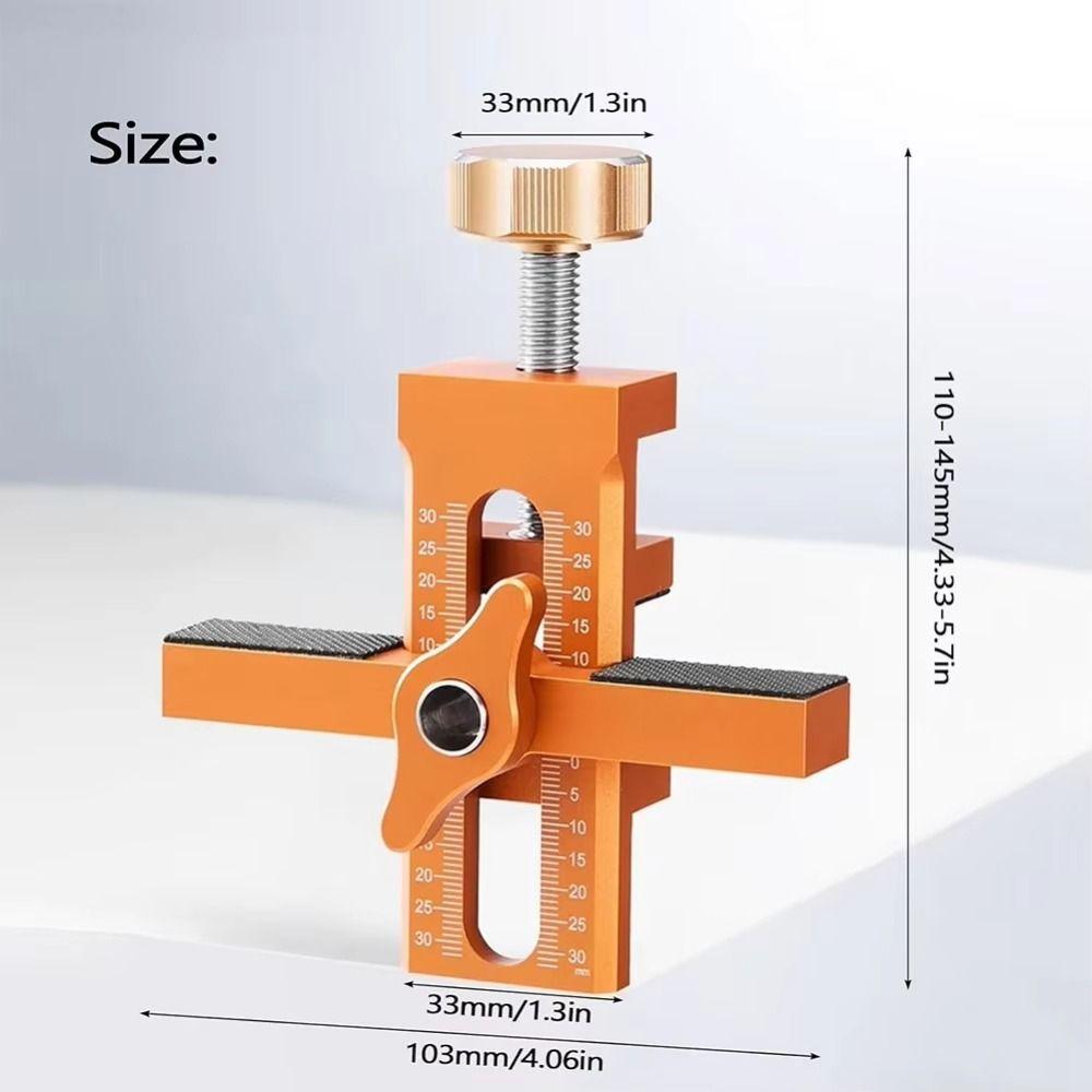 2 in 1 Cabinet Door Installation Positioner Quick Closet Door Mounting Tool Wardrobe Installation