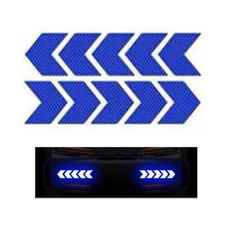 Universal Car Body Safety Caution Warning Stickers Reflective Strips Adhesive