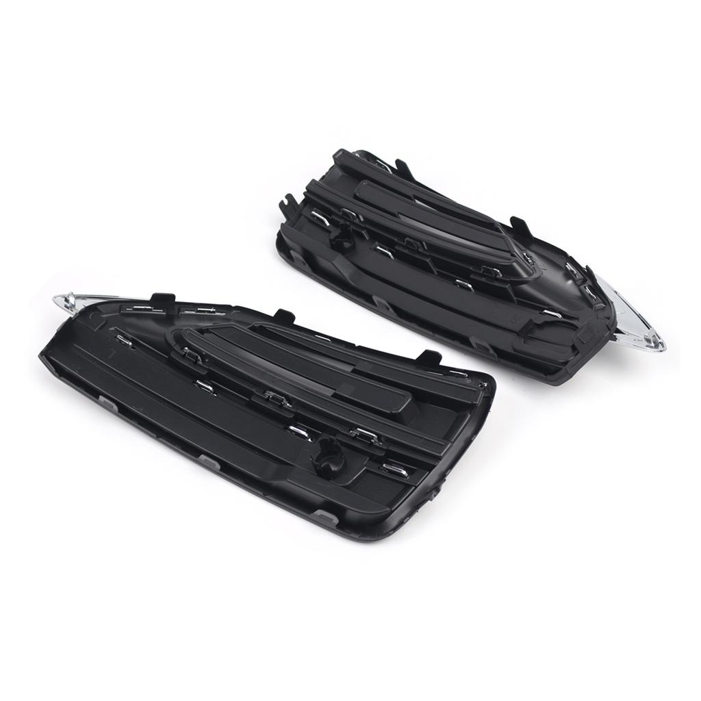 Left/Right Car Bumper Fog Light Grille for XC90 2020 To ONWARDS 31663539 31663514 Replacement Fog Lamp Grille Trim Cover