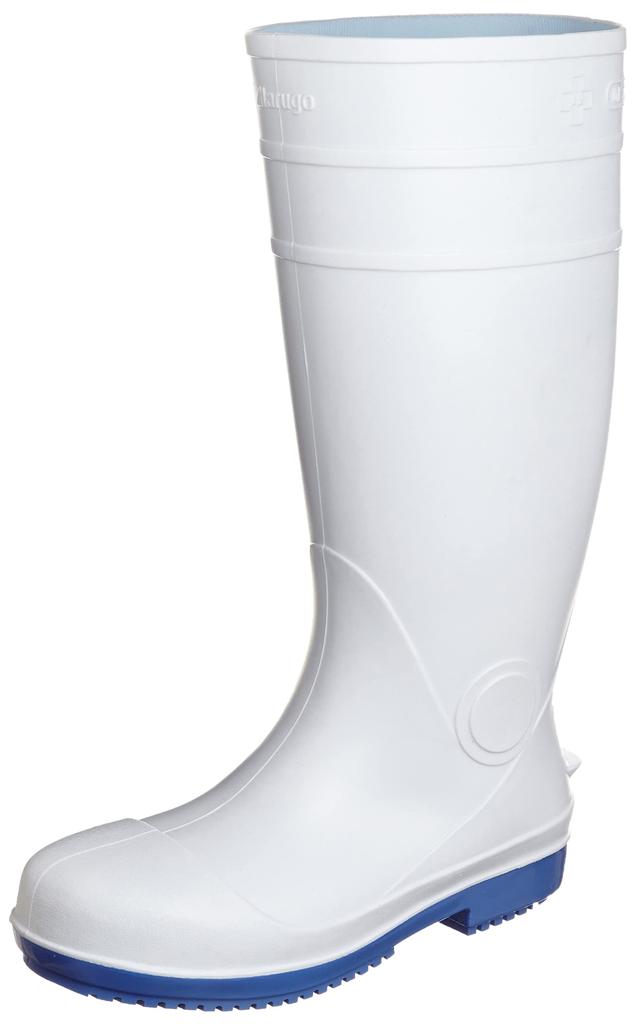 Margo Safety Pro Harks 910 Safety Steel Toe Size cm Boots, Hygienic, Cap, Oil-Resistant, Slip-Resistant, Unisex, Adult, White, 24.5