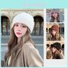 Knitted Hat Women Winter Warm Fleece Hatless Beanie For Casual And Outdoor Wear