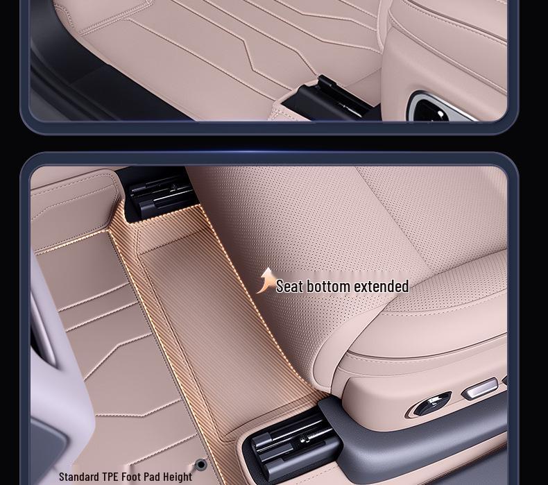 Ideal I6 Full Coverage Car Mats for 2025 New Model Five-Seater - Interior Modification Accessories