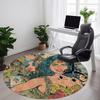 1pc Wonder Woman Comics Office Round Area Rug, Under Office Chairs Bedroom Living Room Home Decor, Room Deco, Available In Various Sizes