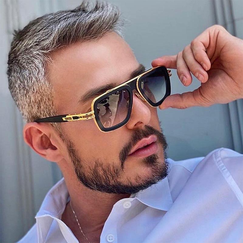 Latest Square Sunglasses Male Retro Female Sun Eyewear Female Sun Eyewear Retro Stylish Womens Sunglasses UV Protection 400