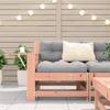 Garden Sofa with Armrests and Side Table Solid Douglas Fir Wood