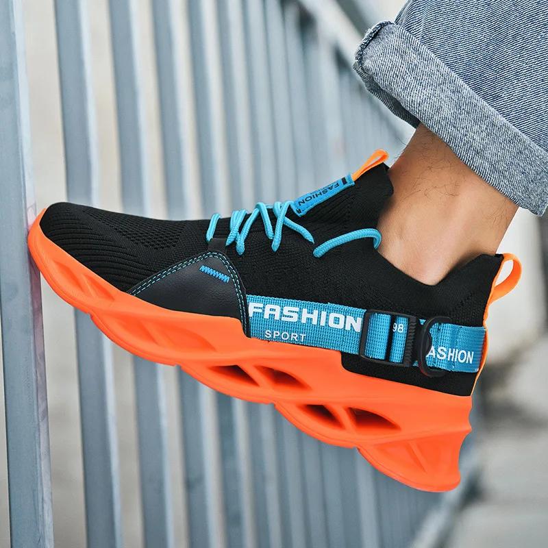 Men Shoes Breathable Fashion Mesh Running Shoes Man High Quality Unisex Light Tennis Baskets Athletic  Sneakers for Men