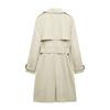 Original Autumn and Winter Women's Clothing Elegant Lapel Double-breasted Casual Windbreaker Jacket with Belt