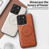 Wireless Charging Magnetic Case for Motorola Moto G66 G67 Power G05 G15 G75 G85 5G Protective Cover PU Leather Hard Back Fundas