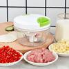 Portable Vegetable and Food Cutter Manual Garlic Puller Household Hand-pulled Meat Grinder Kitchen Tools LS
