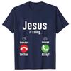 Druck T-Shirts Damen Herren T-Shirt Christ Lässig Kurzarm Rundhals Tees Harajuku Lustige Oberteile Übergroße Schwarze Kleidung