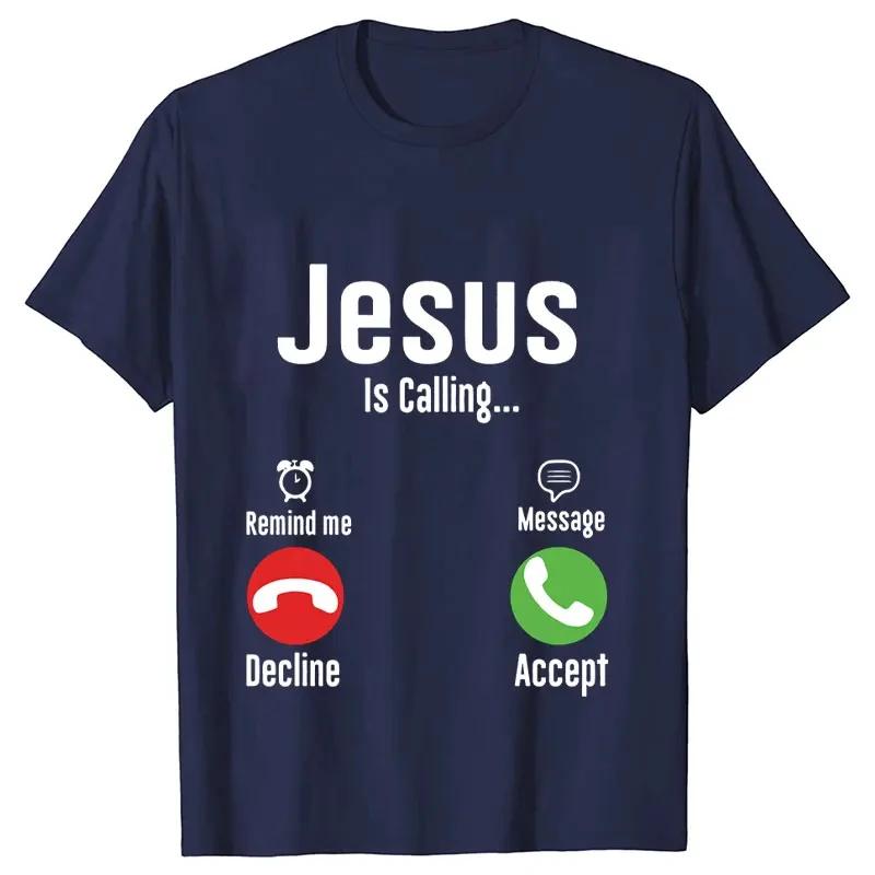 Druck T-Shirts Damen Herren T-Shirt Christ Lässig Kurzarm Rundhals Tees Harajuku Lustige Oberteile Übergroße Schwarze Kleidung