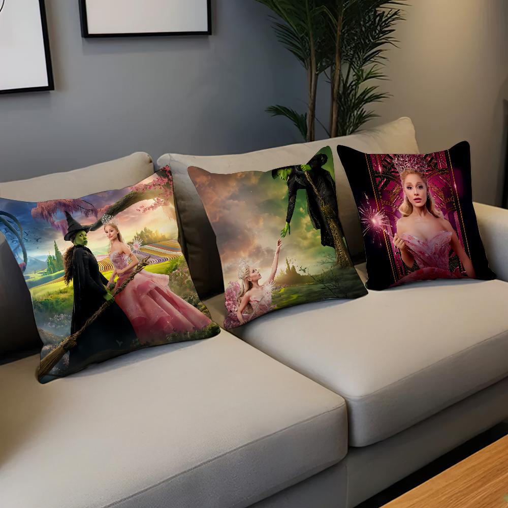 Movie Comfortable Soft W-Wickeds Pillow Case For Sofa Living Room Home Office Decor And Protective Covers