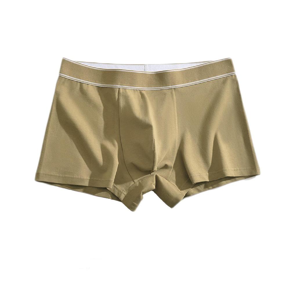Men's Underwear Plus Fat Male Bigger Cotton Boxer Shorts Antibacterial Fabric Soft Comfortable Breathable