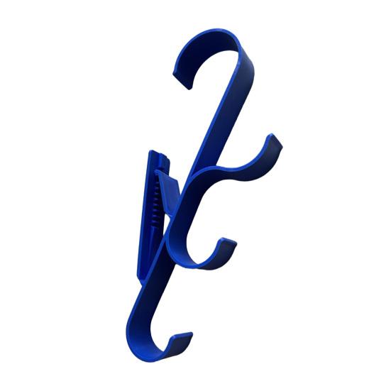 Pool Hooks Adjustable Swimming Pool Bracket Hanger Drill-Free Installation Durable Multifunctional Storage Hook for Poles