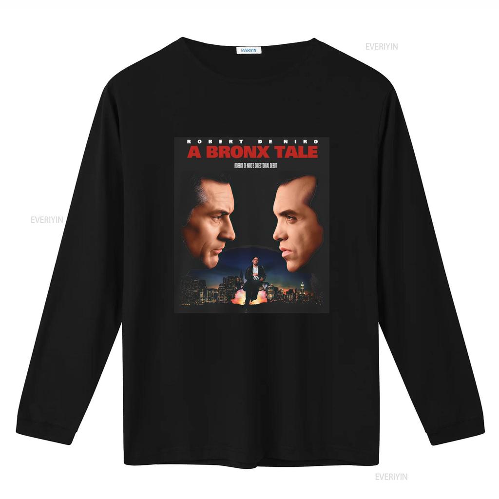 Robert De Niro A Bronx Tale Movie Inspired Mens Black T Shirt Size S 3XL Vintage Washed Slightly Stylish Breathable