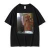 T-shirt Meme Stupid Chien Prenant Un Selfie Vêtements Homme Femme Mode T-shirts Amples Surdimensionnés 100% Coton Décontracté Vente Chaude T-shirt