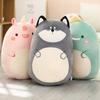 45-80cm Squish Kissen Plüsch Spielzeug Tier Kawaii Einhorn Dinosaurier Löwe Hase Weiche Schöne Kumpel Gefüllte Kissen Geschenk für Kinder Mädchen