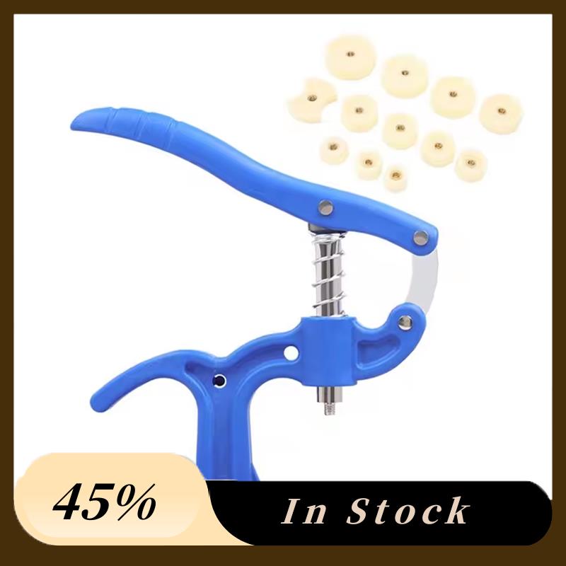 A60Z Top Watch Pressing Set Professional Pressing Tool Watch Back Case Pressing Repair Kit With 12Peices Fitting Dies Anti-Slip