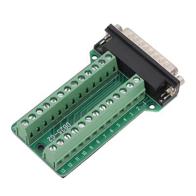 Connecteur de Bornier 25 Broches Module de Signal Type à Vis Carte de Bornes PCB pour Communication