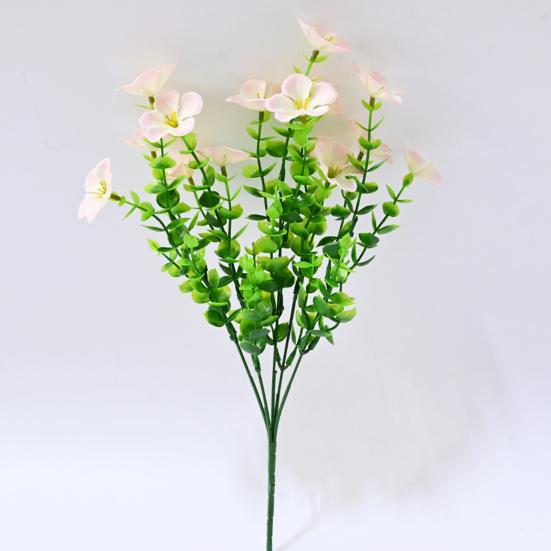 Artificial Flowers for Outdoors UV Resistant Mixed Bundles Fake Wildflower Bouquet Realistic Spring