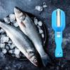 Écailleur de poisson facile à enlever Brosse à peau Grattage Pêche Nettoyage rapide pour la maison et
