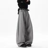 American Old Money Style Design Sense Striped Trousers Men and Women Drape Feeling Loose Pants Scimitar Casual Suit Pants Couple