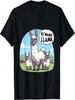 Yo Mama Llama Cartoon 80s 90s Yo Mama Joke T-Shirt