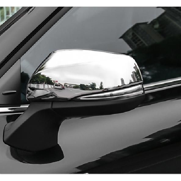 New Chrome Rearview Mirror Cover Trim 2CPS For Toyota Highlander -2024