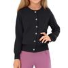 Mode Enfant Cardigan Décontracté Tricoté Manches Longues Haut