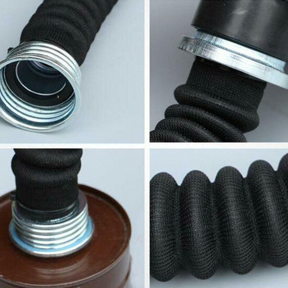 Passender Schlauchverbinder Gasmaskenfilter Gummischlauch Universal Gasmaskenschlauch Gasmaskenzubehör