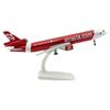 AirAsia MD-11 1/300 Diecast Metal Airplane Model Kits with Stand (8.3-inch L) for Adult Plane Toy Aviation Gifts or Collections