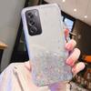 Phone Case for Reno12 Pro 5G 12Pro 11F 10 Pro Plus Gold Foil Shiny Bling Glitter Star Soft Case for OPPO A60 4G A79 A2pro Gradient Silicone TPU Cover