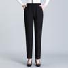 Women's Spring and Autumn Four Seasons Plus Size Thin Section Loose Casual Elastic High Waist Straight Sweatpants