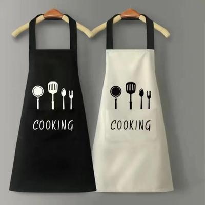 Kitchen Apron with Hand Wipe Pockets Waterproof and Oil Proof  for Cooking Baking Chef's Favorite Great for Men Women Adult