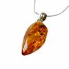 Cognac amber hanger - Baltisch Amber Sieraden