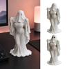 Exquisite Texture Sculpture Ghost Lady Ornament Durable PLA 3D Printing Halloween Figure