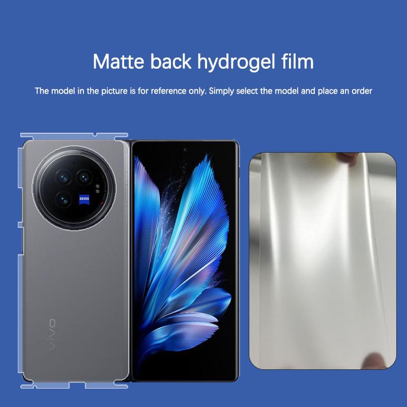 For Vivo X Fold3 Pro Fold3Pro XFold3 Positioning Scratches Automatic Repair Wrap Edge Soft TPU HD Matte Blue Light Hydrogel Film