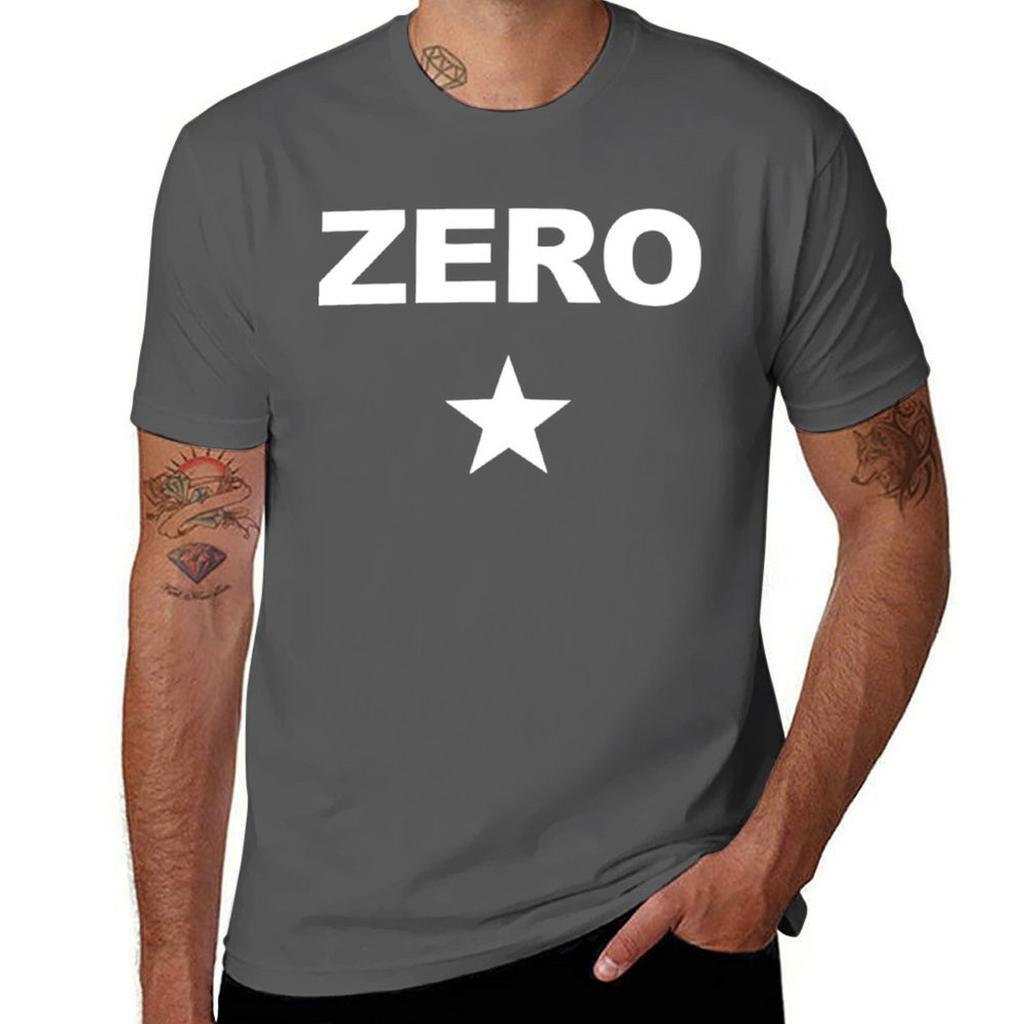 Smashing Pumpkins Zero T-shirt uomo t-shirt cotone 100% magliette anime T-shirt oversize