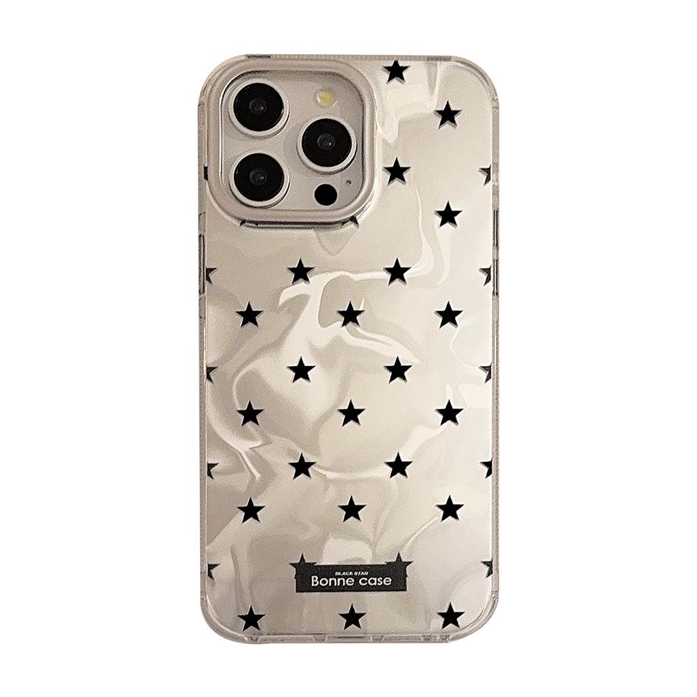 Black Star Case for iPhone 16 iPhone 17 iPhone 17 Pro Max