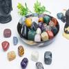 Set di 13 Pezzi Pietre Burattate Assortite Guarigione Reiki dei Chakra Ciottoli Decorativi Riempitivi per Vasi Pietra Burattata per Gioielli, Decorazione Vastu per Casa Ufficio