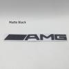 1pcs MM217 3D ABS for AMG Car Letters Fender side Emblem Badge rear tail trunk Sticker Decal Styling auto accessories