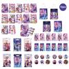 Kpop Demon Huntrie Card Book Anime Demon Hunting Group Lom Card Paper Bag Cartoon Kpop Souvenir Keychain Party Gift Banner Decor