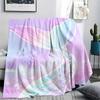 Mermaid and Stars Print Flannel Blanket,High Quality Comfortable for All Seasons,Home Decor,Warmth and Comfort,Perfect for Christmas Gifts