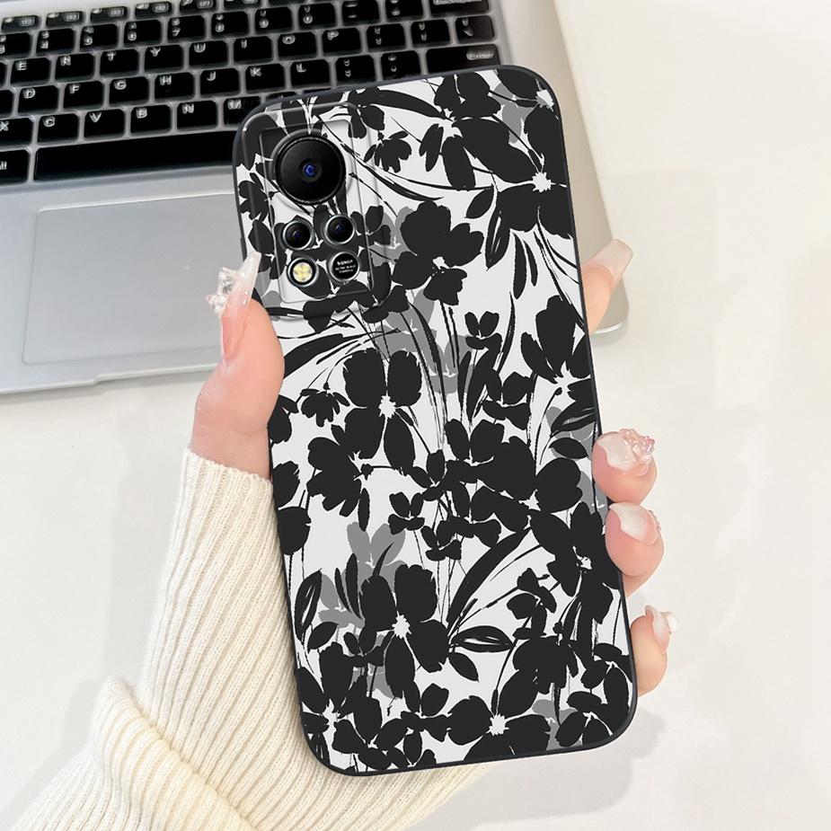 For Infinix Hot 11s NFC Case New Fashion Candy Painted Cover Silicone Case For Infinix Hot 11S X6812 X6812B Hot11s NFC Soft Bags
