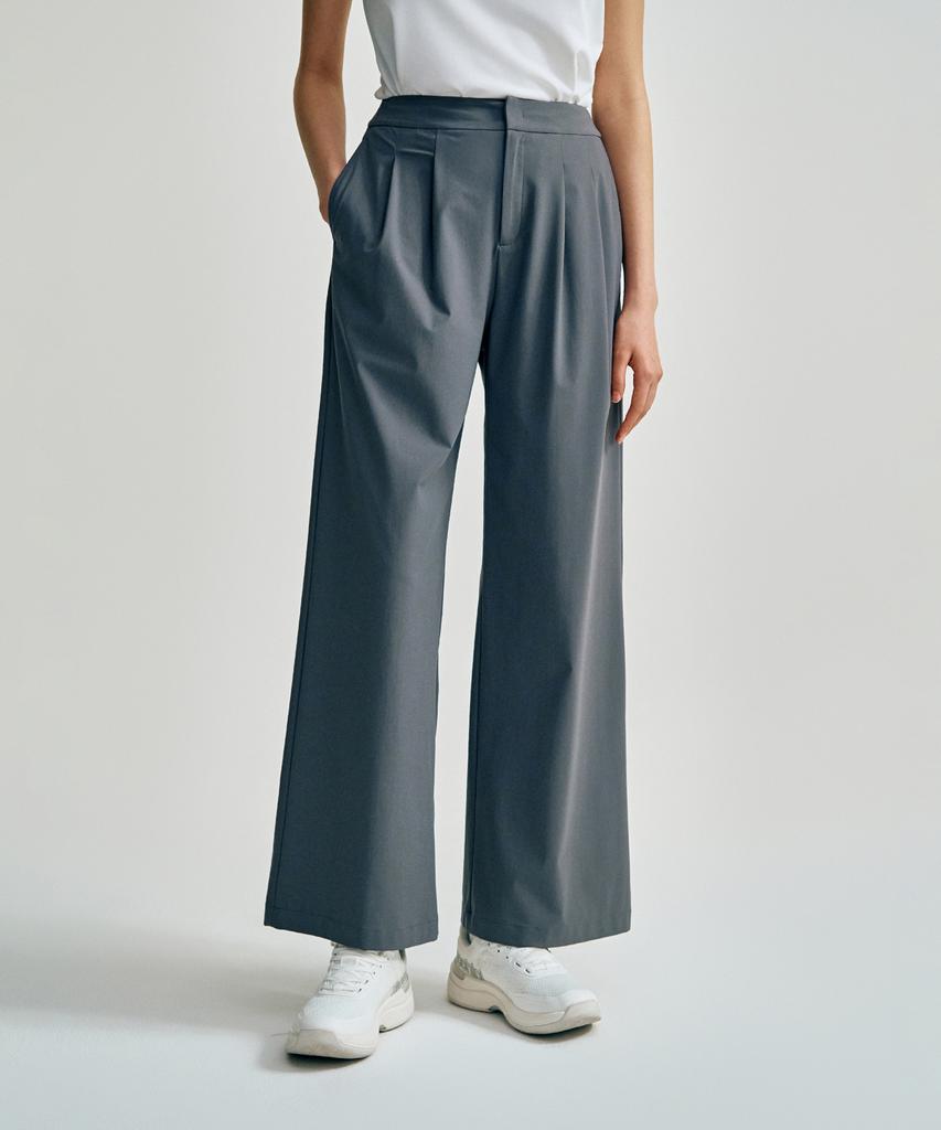 SERGIO TACCHINI W Tricot Relaxed Fit Pintuck Pants