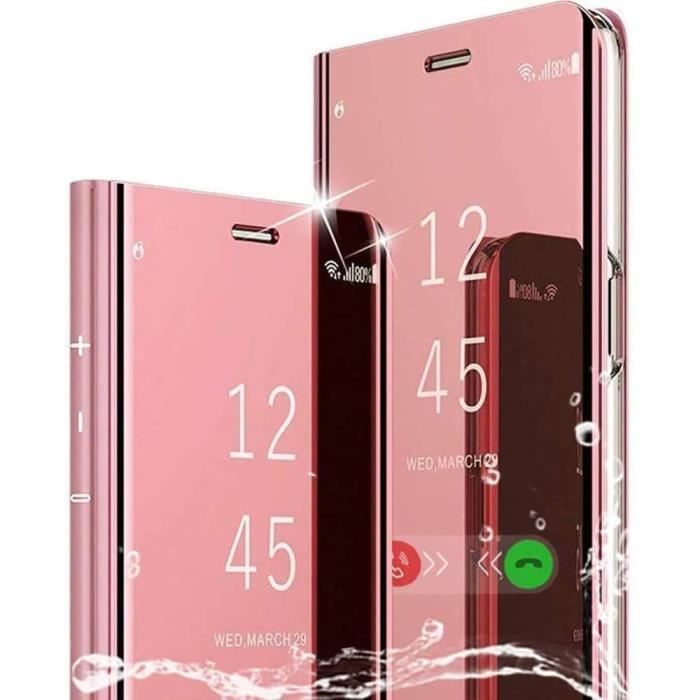 Protective Case - PROSHOP - Samsung Galaxy A02S - Pink - Rigid - Smart View
